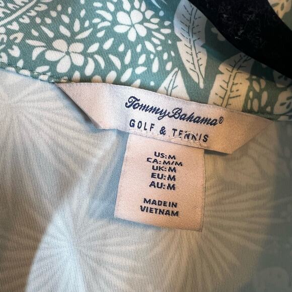 Tommy Bahama Golf & Tennis Performance All Over Floral Full Zip Jacket - Picture 3 of 4